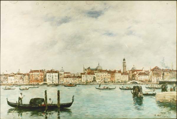 Boudin Venise quai des Esclavons1895
