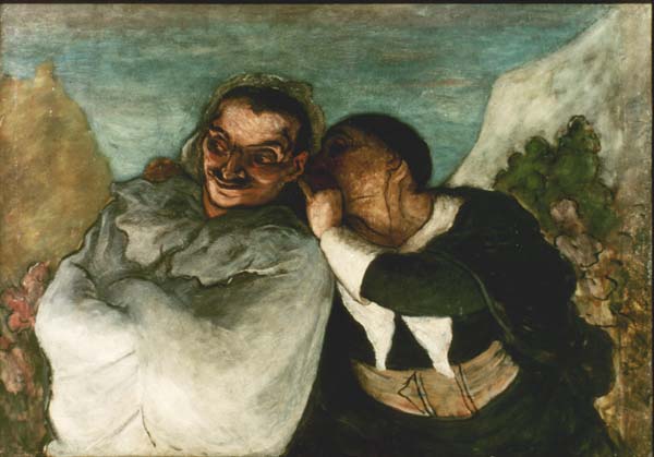 Daumier Crispin et Scapin1858