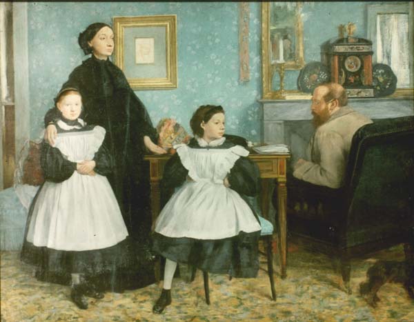 Degas La famille Bellelli