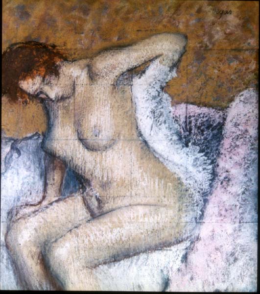 Degas femme se sechant le dos