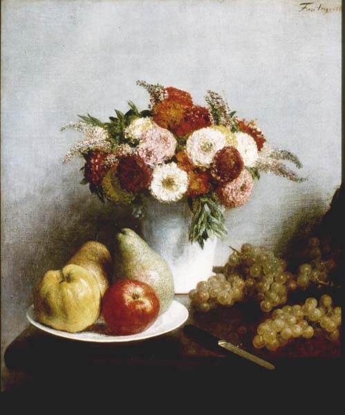 Fantin-Latour Fleurs et fruits