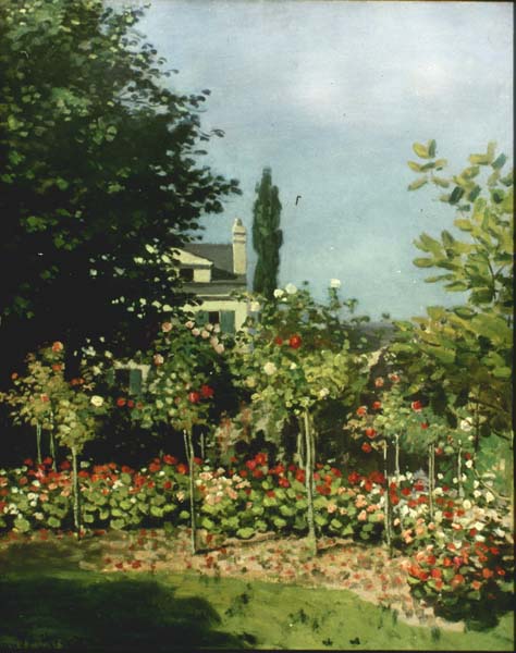 Monet Jardin en fleurs
