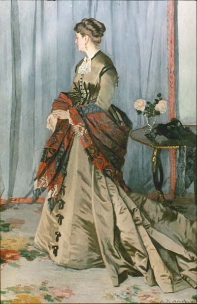 Monet Madame Gaudibert 1868