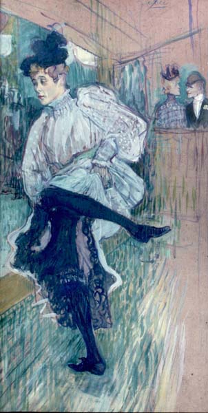 Toulouse-Lautrec Jeanne Avril dansant
