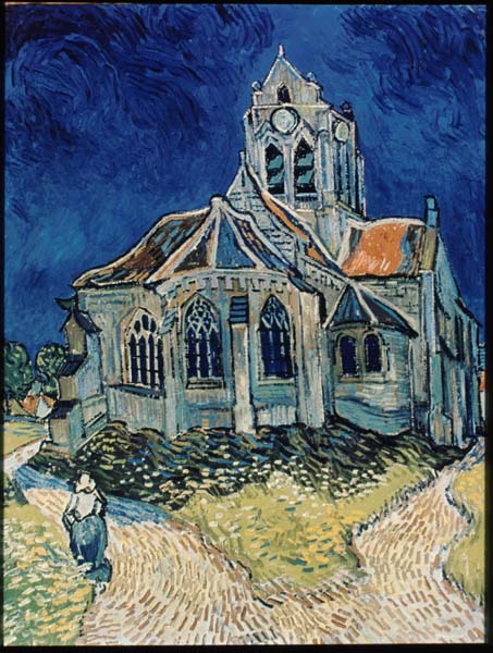 Van Gogh eglise de Auvers sur Oise
