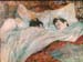 Toulouse-lautrec Le lit