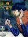 Picasso bleue blue period buveuse d'absinthe