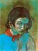 Picasso bleue blue period femme au mouchoir barcelone 1903