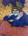 Picasso bleue blue period vieille dame